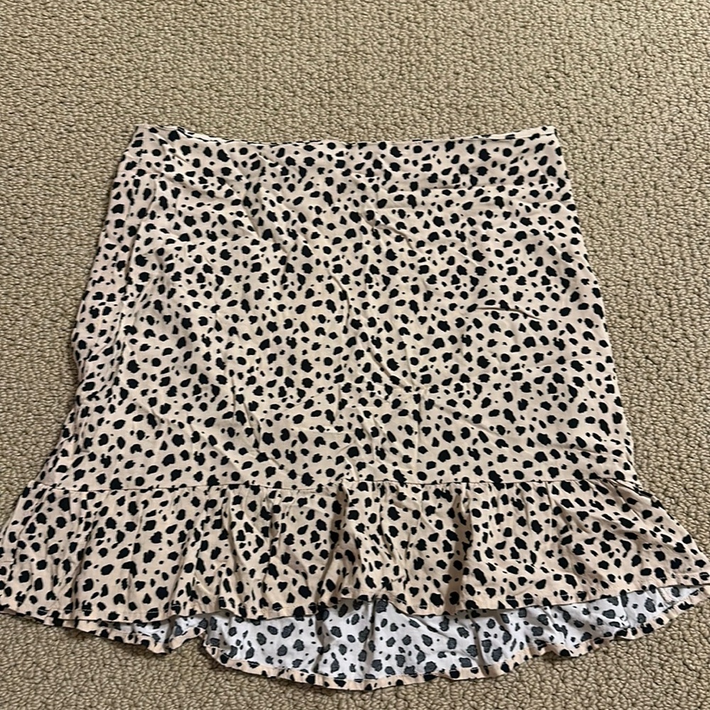 Lottie Miss Pacsun cheetah mini skirt